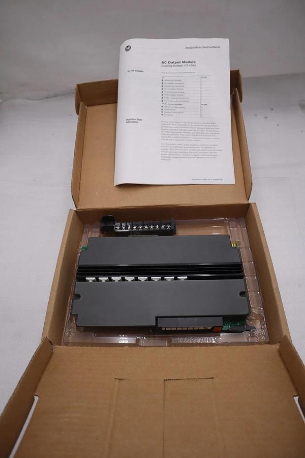 NEW OPEN BOX AB Allen-Bradley 17710A Series B AC Output Module STOCK GF825
