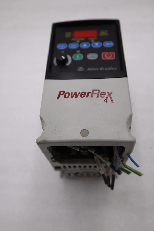 Used Allen Bradley AB 22A-D2P3N104 /A PowerFlex 4 AC Drive 1HP 3Ph 480V STOCK H1404