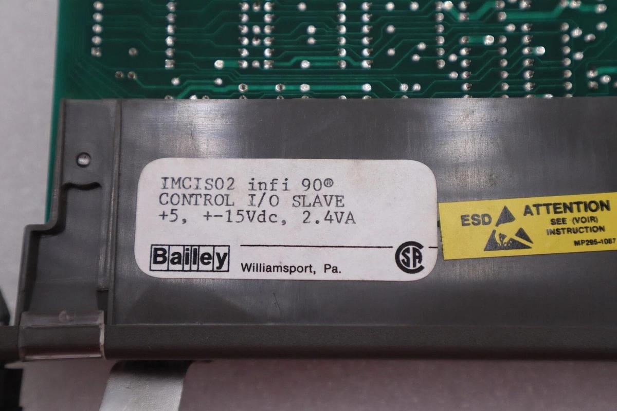 Used Bailey Infi 90 IMCISO2 Control I/O Slave PLC 2.4VA Multifunction #K-1620