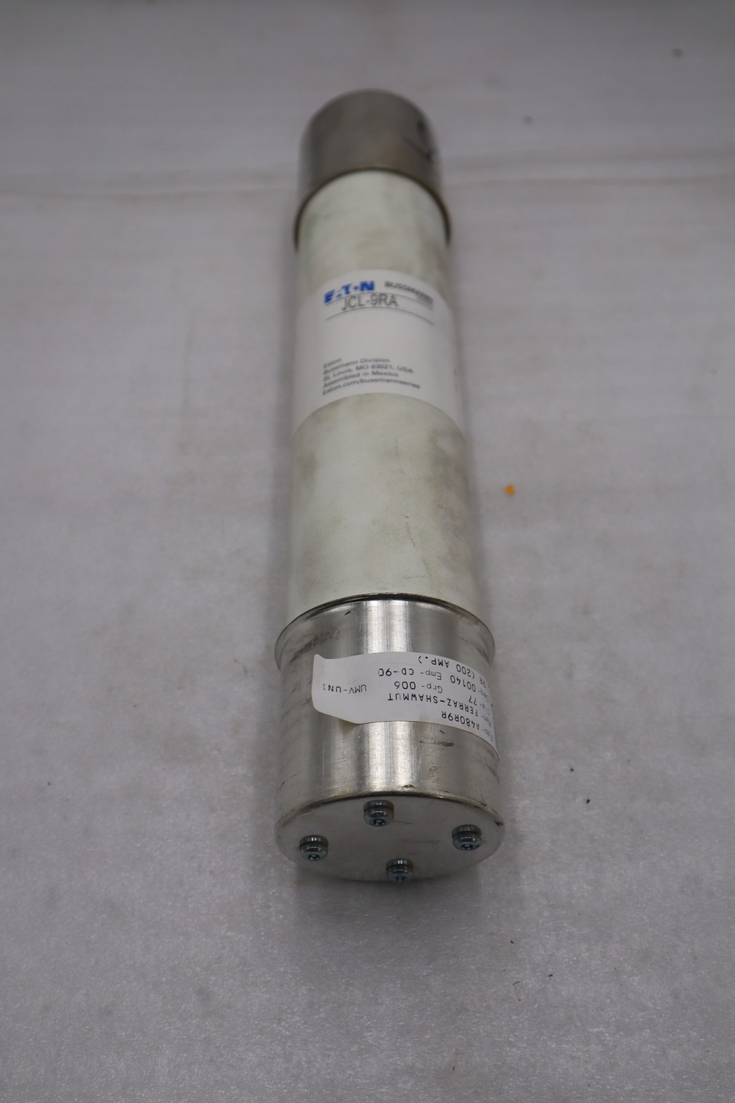 Buss JCL-9RA Current Limiting Fuse 5.08 KVAC Max. 200A 60Hz - STOCK GF868
