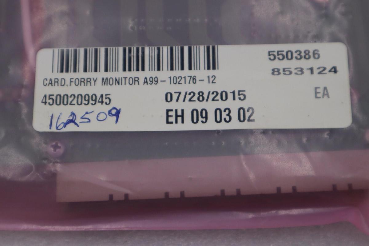 NEW FORRY CIRCUIT BOARD MONITOR 102176-12 REV F STOCK G653