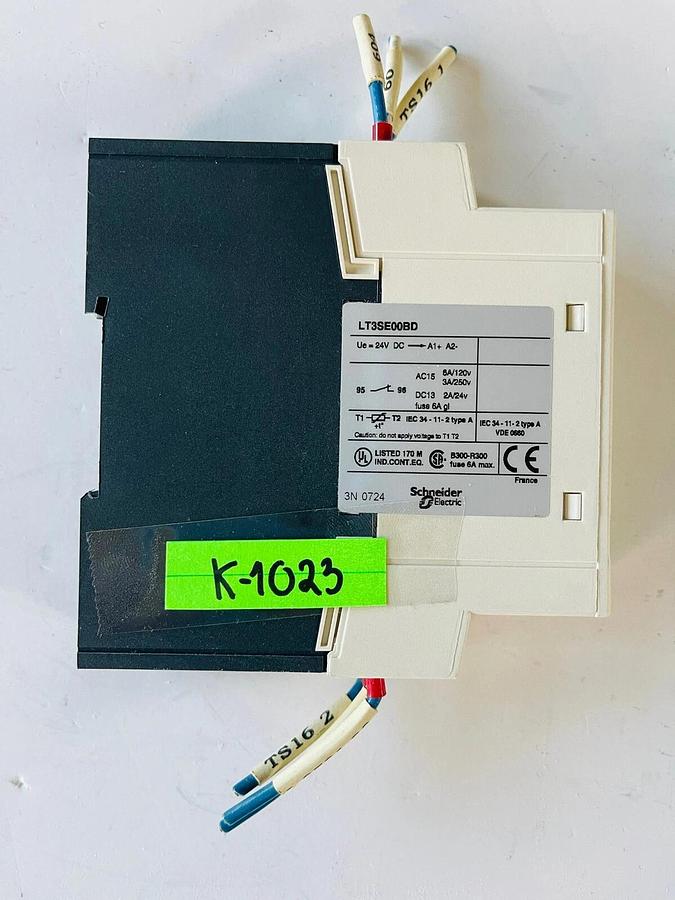Used SE LT3SE00BD PTC Probe Relay 24V DC #K-1023