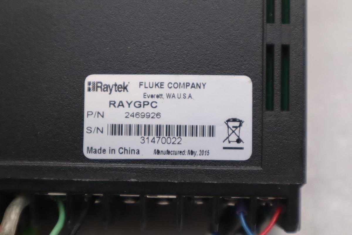 Used FLUKE RAYTEK THERMALERT GP RAYGPC 2469926 TEMPERATURE CONTROL PANEL METER