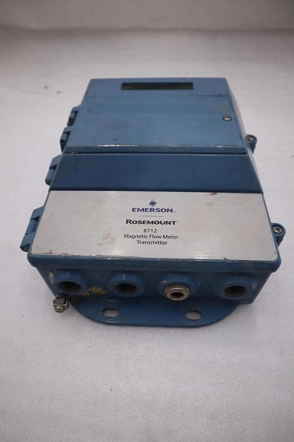 Used Emerson Rosemount 8712 Transmitter Magnetic Flowmeter 8712EMR1A1M4 STOCK H1890