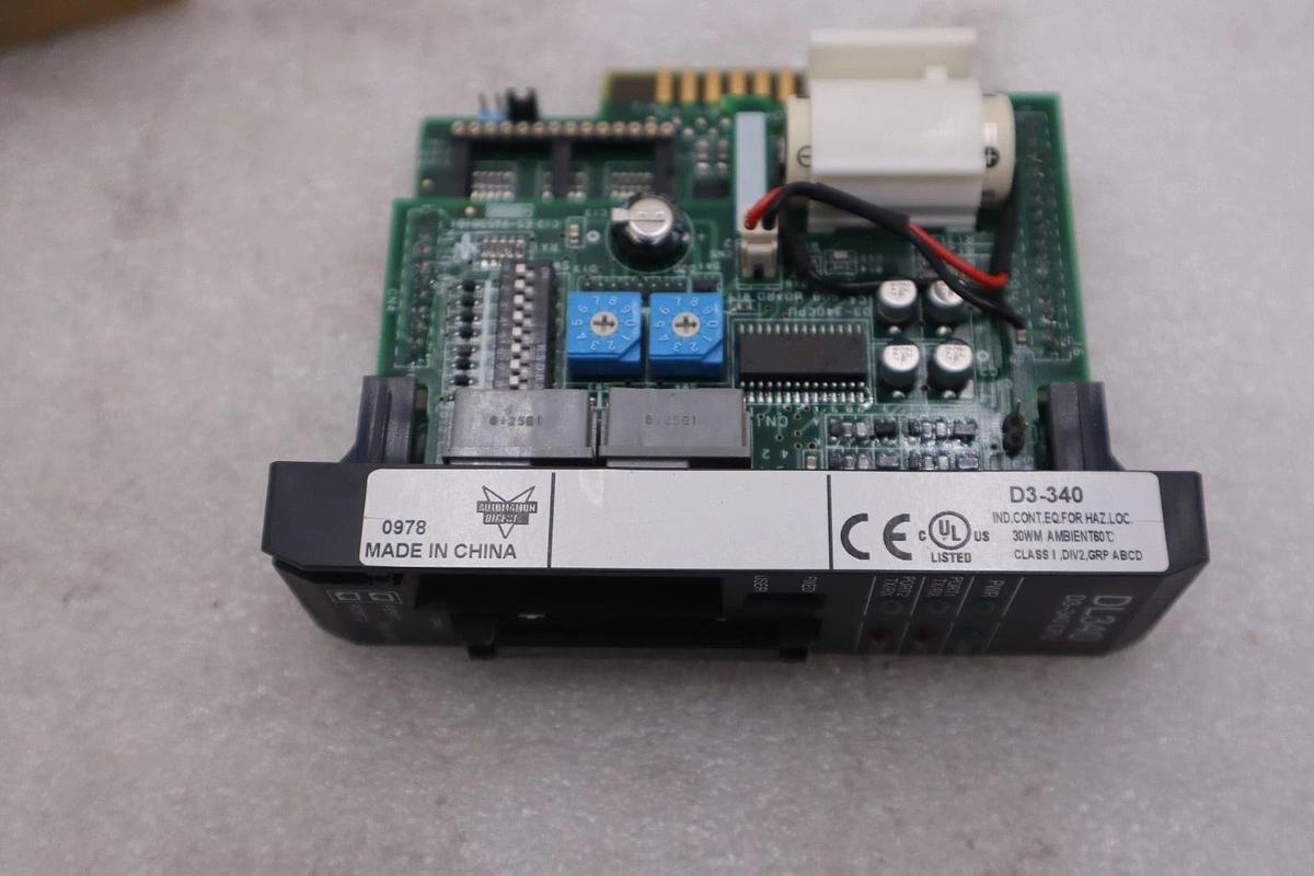 AUTOMATION DIRECT D3-340 PLC MODULE STOCK #L-281A