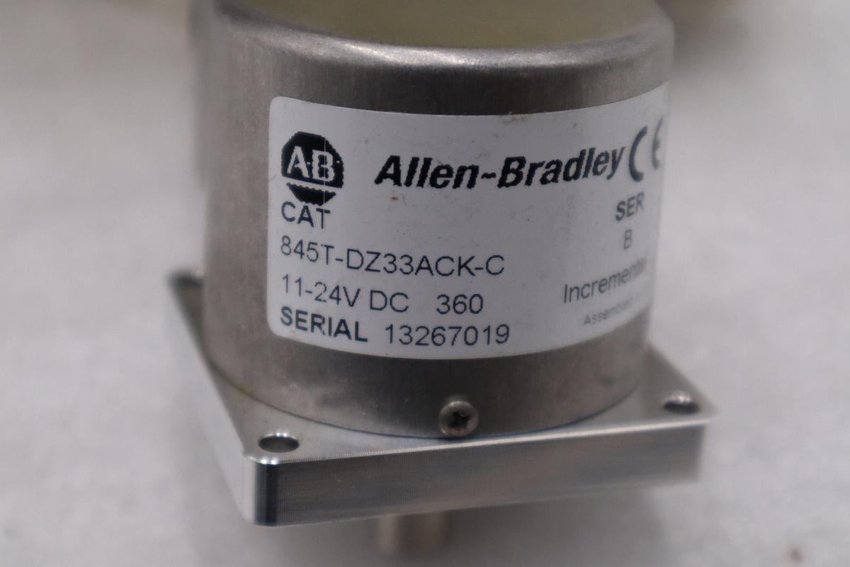 Used NEW ALLEN BRADLEY 845T-DZ33ACK-C ENCODER SER.A 845TDZ33ACKC STOCK 3843CC