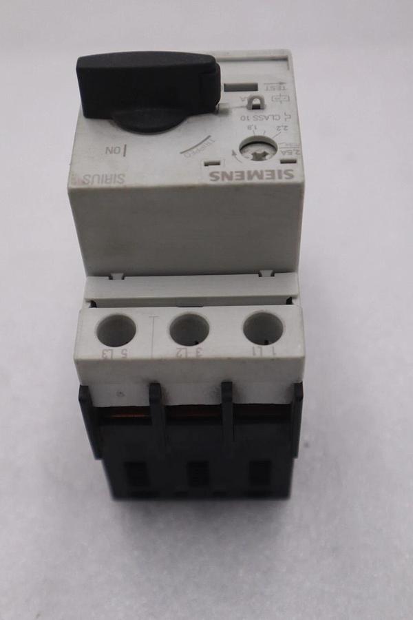 Used Siemens 3RV1021-1CA10 Manual Starter Circuit Breaker 1.8-2.5A STOCK K-3473