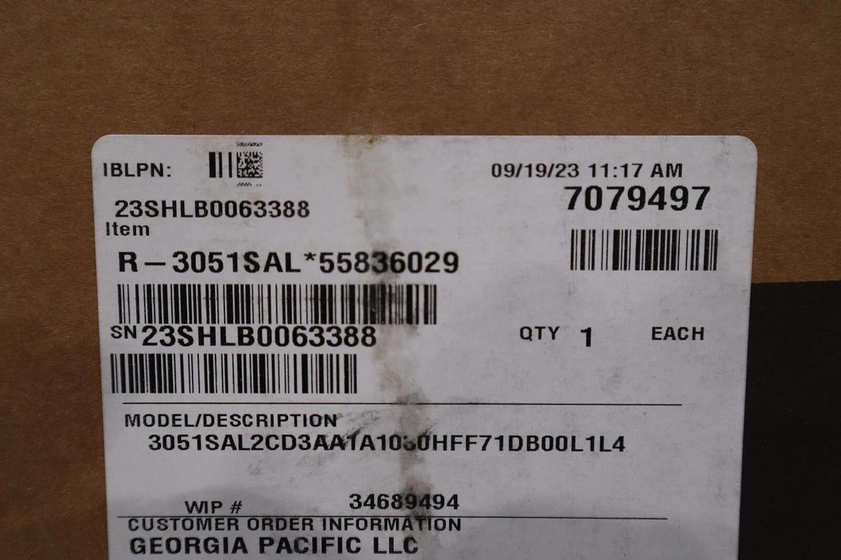 Used Rosemount 3051S / 3051SAL2CD3AA1A1030HFF71DB00L1L4 Transmitter NEW STOCK G117