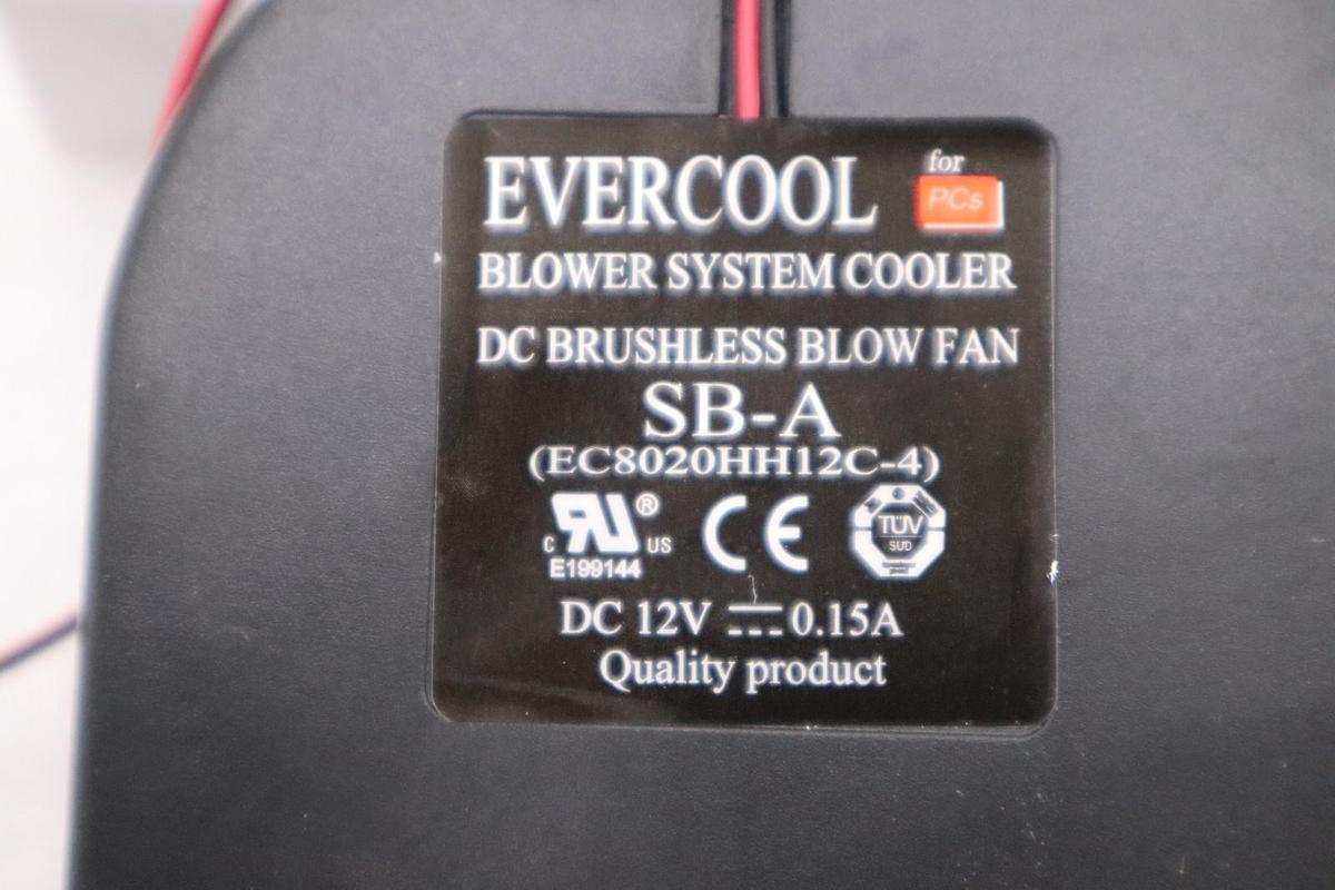 NEW StarTech Evercool SB-A EC8020HH12C-4 Blower System Cooling Fan STOCK H434A