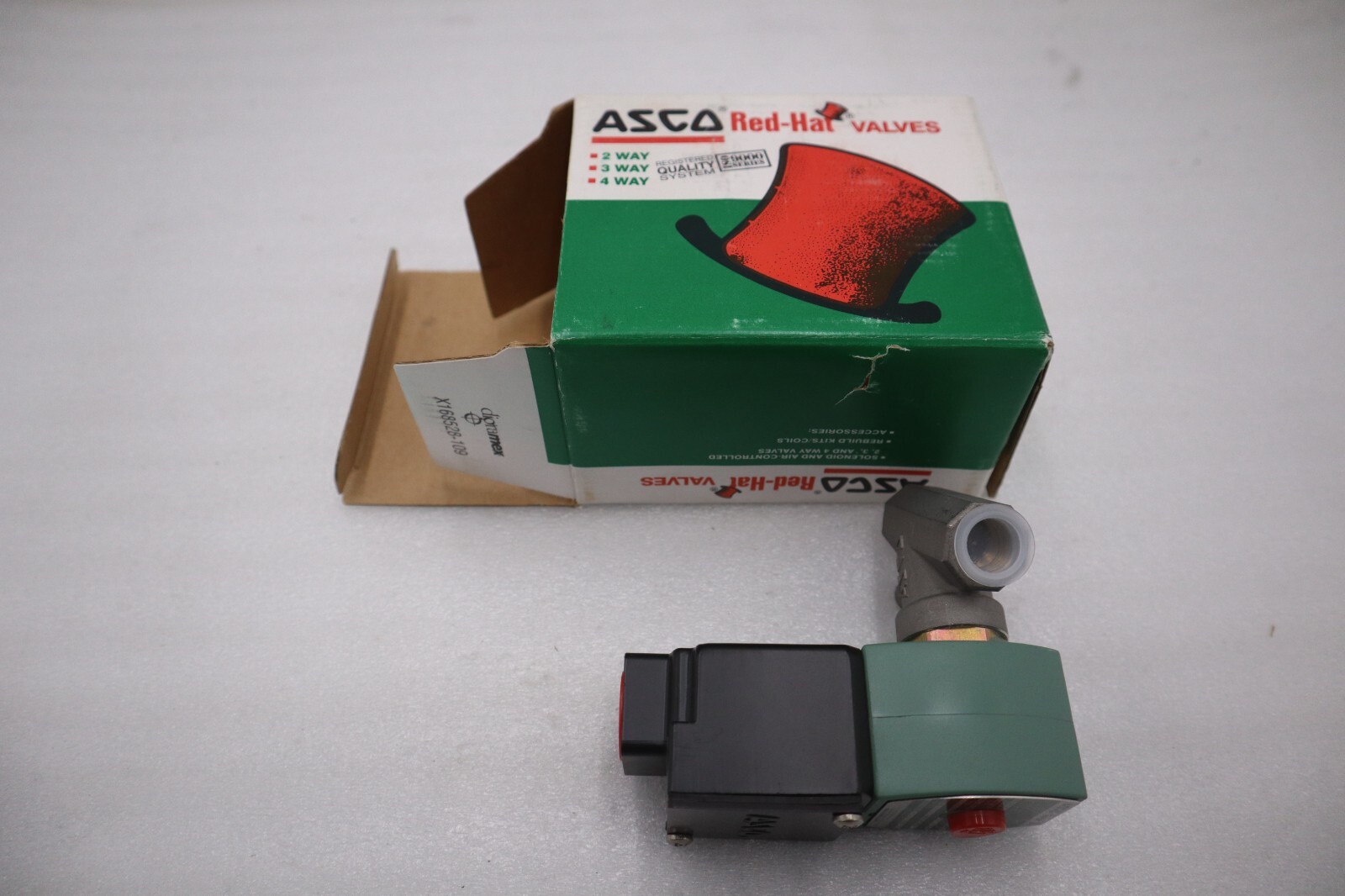 Used ASCO JKF8210G36M0 Solenoid Valve NEW WITH BOX STOCK G574
