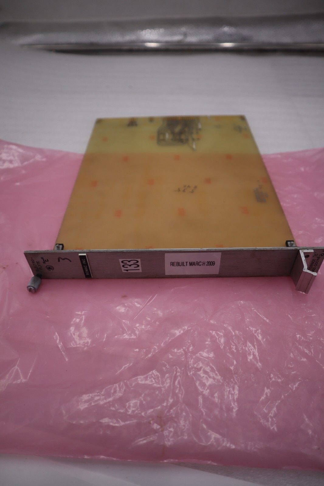 Used ELECTRO-FLYTE 12M21-00011-90 REV B REGULATOR CARD STOCK 3758A