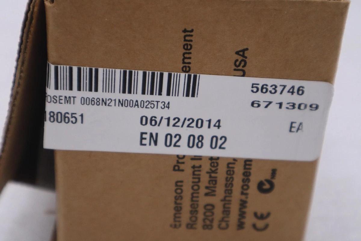 NEW Rosemount 0068N21N00A025T34 Temperature Sensor Hazardous Location STCK G309A