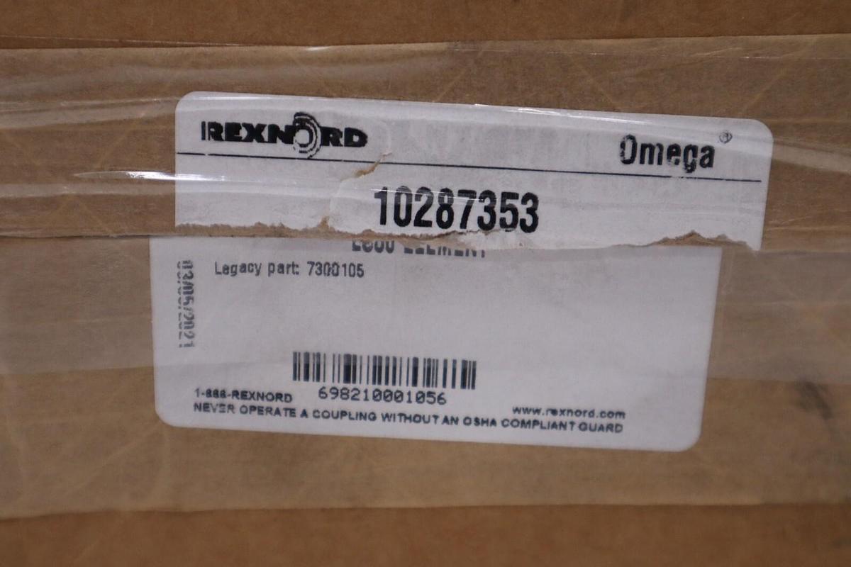 Used REXNORD 10287353 ES30 OMEGA ELEMENT NEW WITH BOX STOCK H93