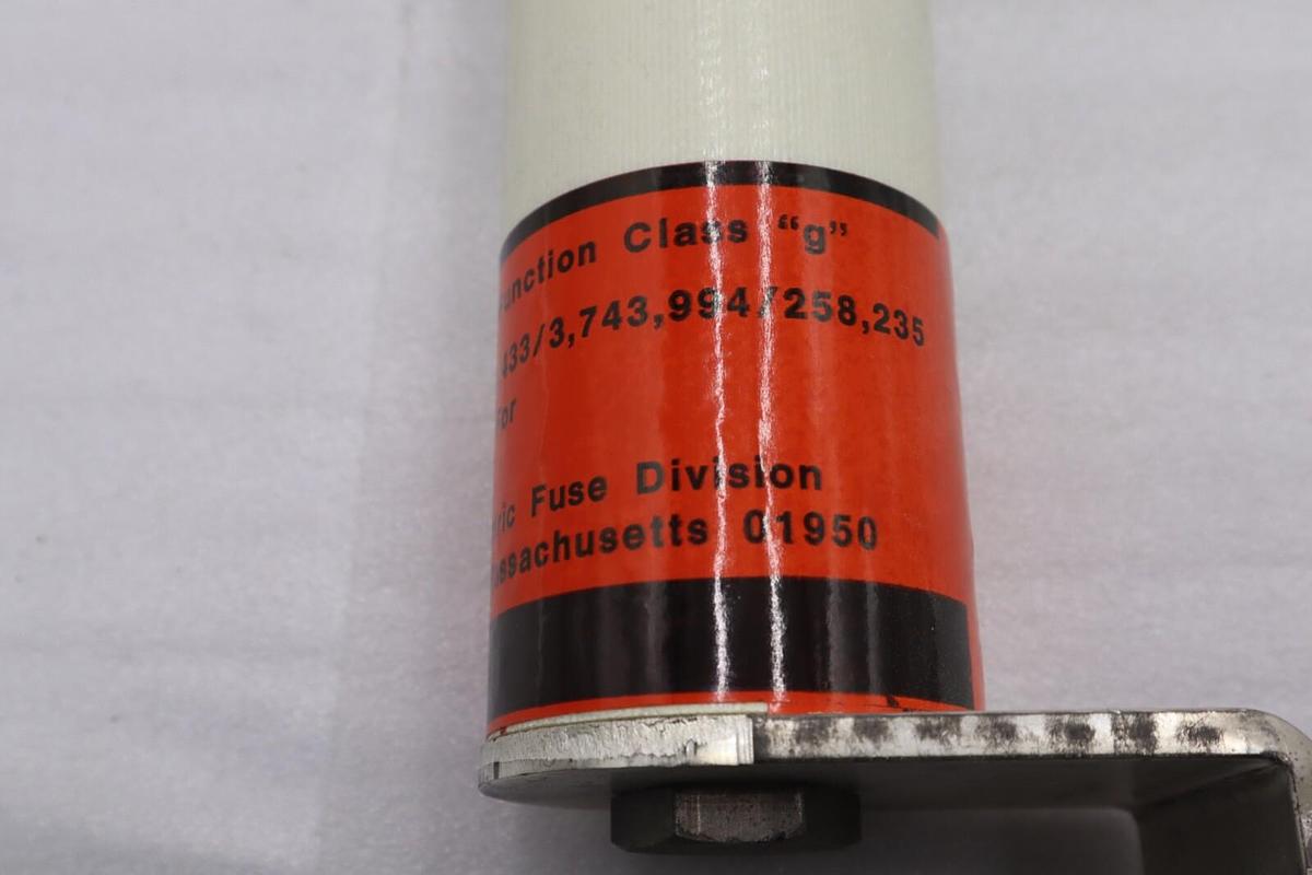 Used Gould Shawmut 225-007-947 Amp-Trap Current Limiting Fuse 125E Amps 5.5kV #L-53