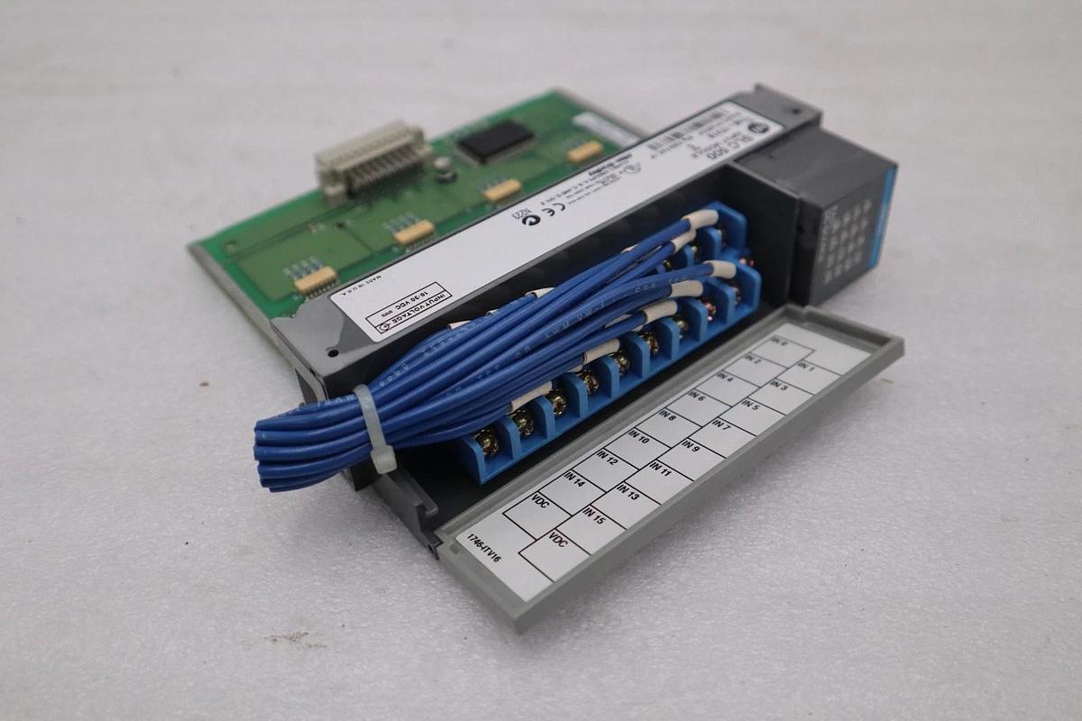 Used AB Allen-Bradley SLC500  1746-ITV16 Input Module Ser C 10-30VDC STK 5348A