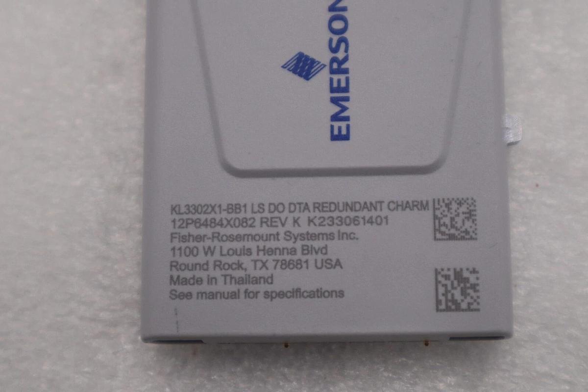 Used EMERSON KL3302X1-BB1 LS DO DTA REDUNDANT CHARM / 12P6484X082 REV K FISHER #K164C