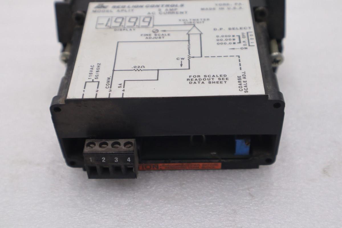 Used Red Lion Controls APLIT405 Current Meter STOCK L-556-C