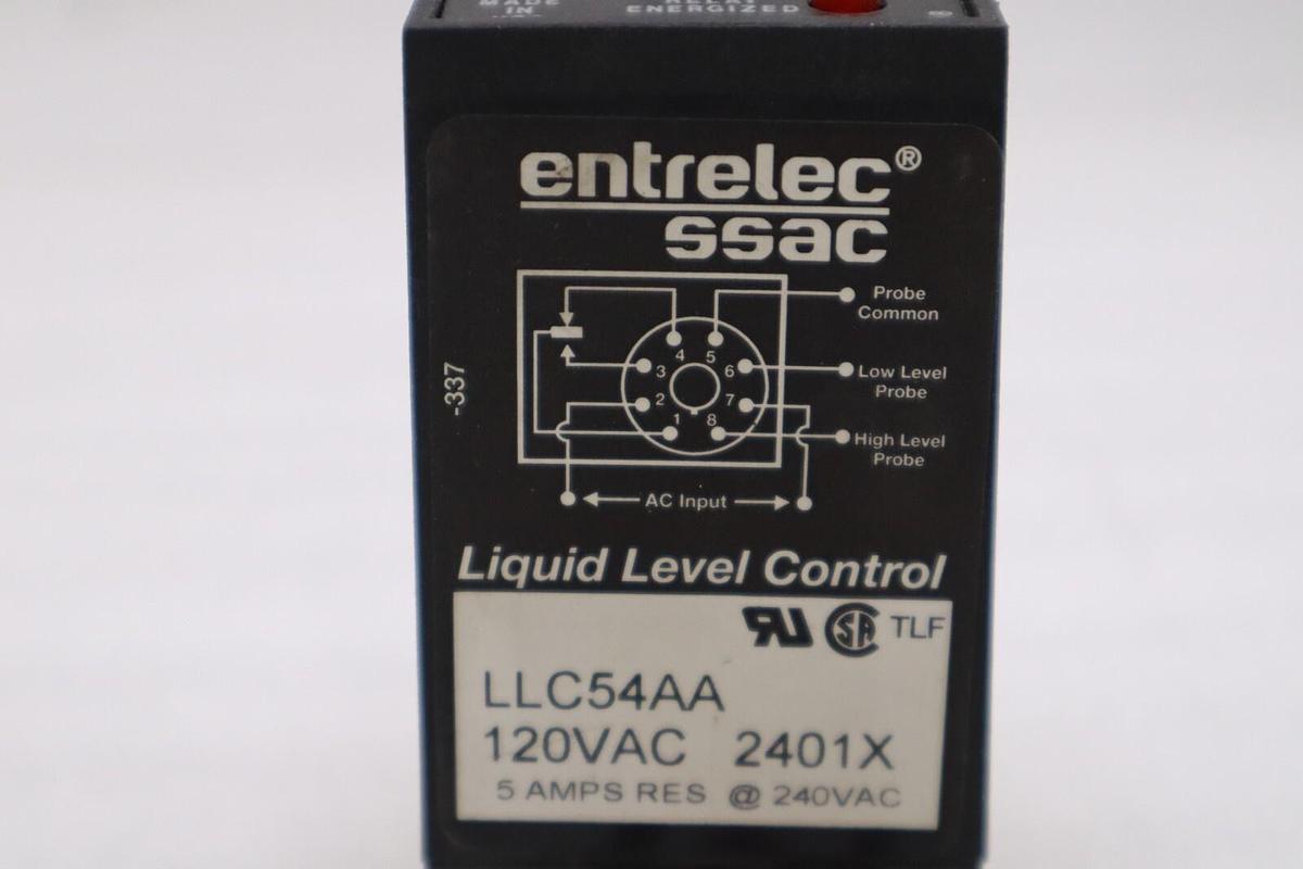 Used ABB LLC54AA - SSAC  Liquid Level control 120VAC STOCK K-46-A