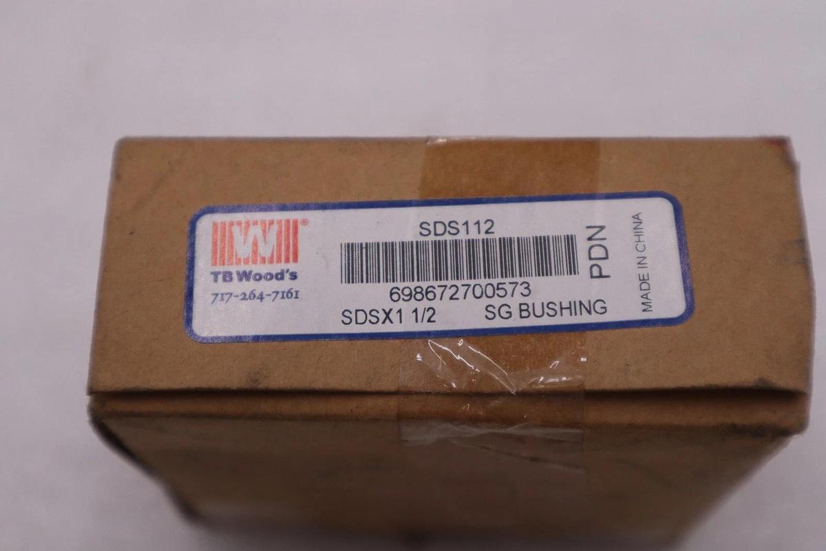 Used LOT OF 2 NEW TB Woods Split Taper Bushing SDS112 STOCK H940A