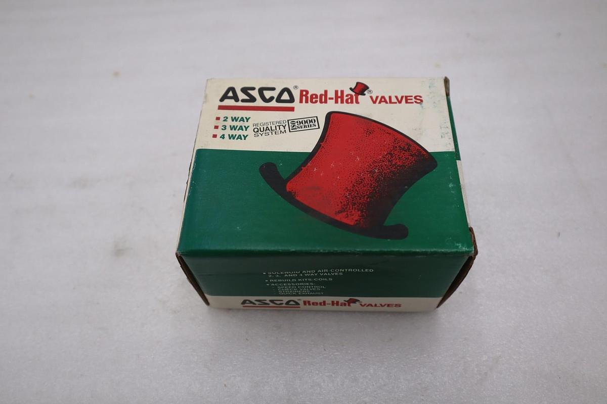 ASCO 8210G1 110/120V 5-200PSI 3/8" - NEW IN BOX - STOCK GF646A