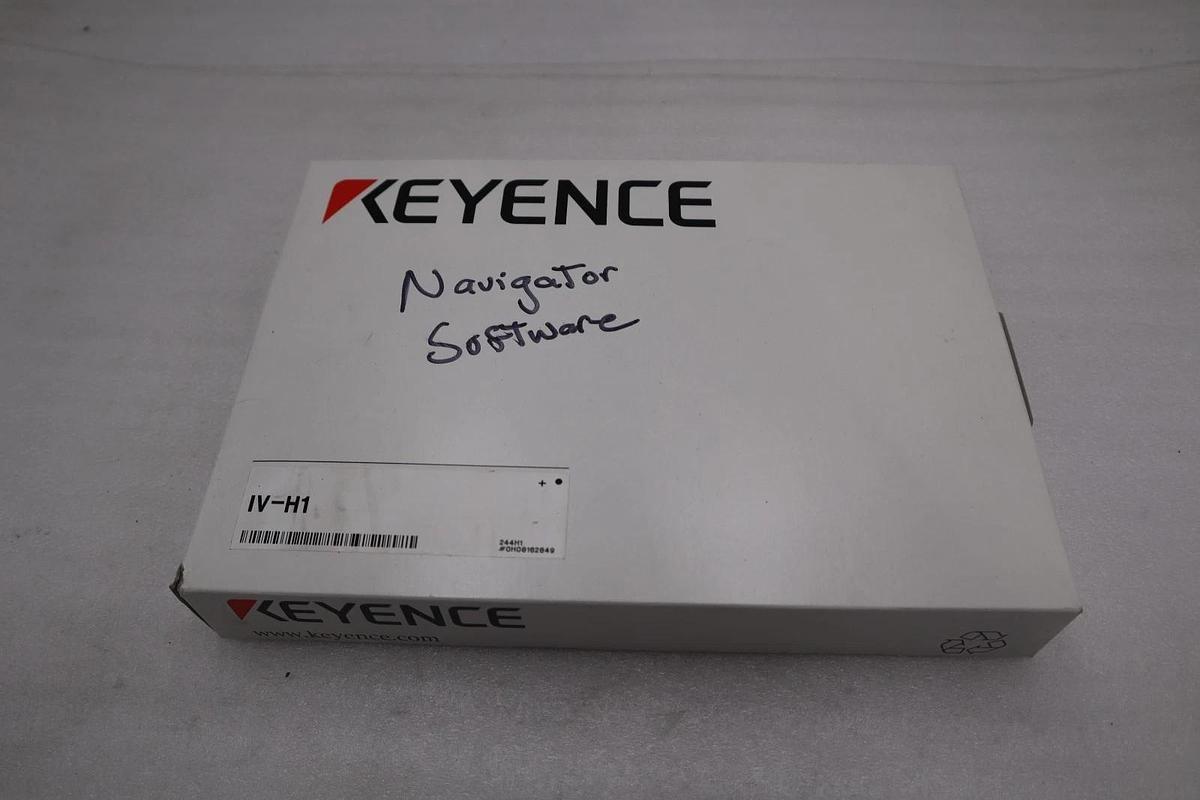 KEYENCE IV-H1 VISION SENSOR SOFTWARE NEW OPEN BOX STK GF16A