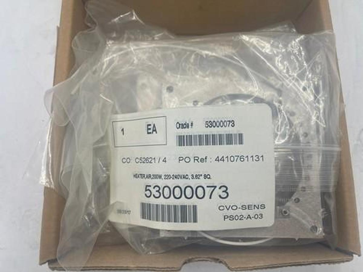 HEATER AIR PART 53000073 REV. B BOX OF 4 UNITS SOLD AS LOT STOCK 1618