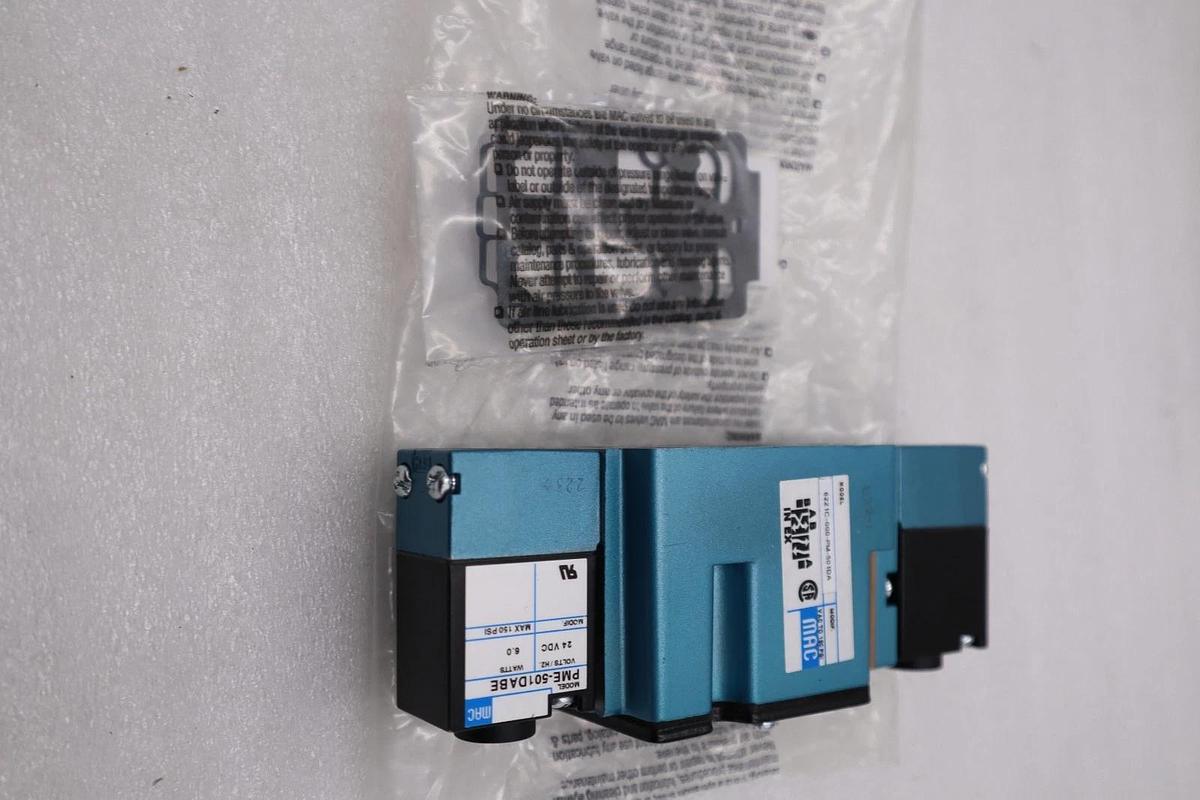 MAC 6221C-000-PM-501DA SOLENOID VALVE 6200 SERIES 4-WAY DOUBLE SOLENOID #H1451