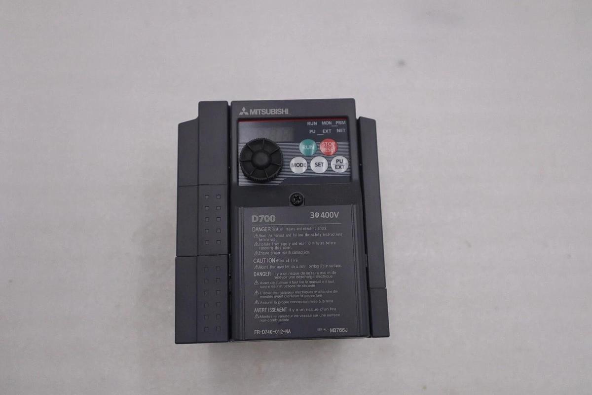 NEW Mitsubishi FR-D740-012-NA Vfd Drive 380-480V-AC 0.2-400Hz STOCK H12