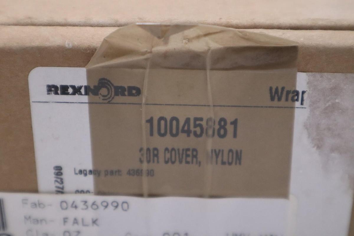 Used REXNORD 10045881 30R COVER NYLON NEW OPEN BOX STOCK GF424A