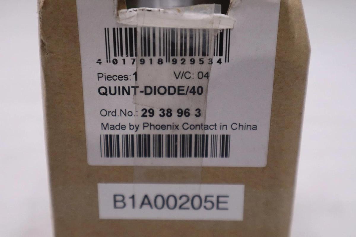 NEW OPEN BOX Phoenix Power Redundancy Module QUINT-DIODE/40 2938963 STK 868B