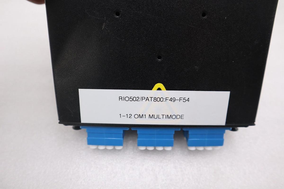 Used Black Box JPM398A JPM39 Series DIN Rail Mini Fiber Enclosure STOCK K-1116-A