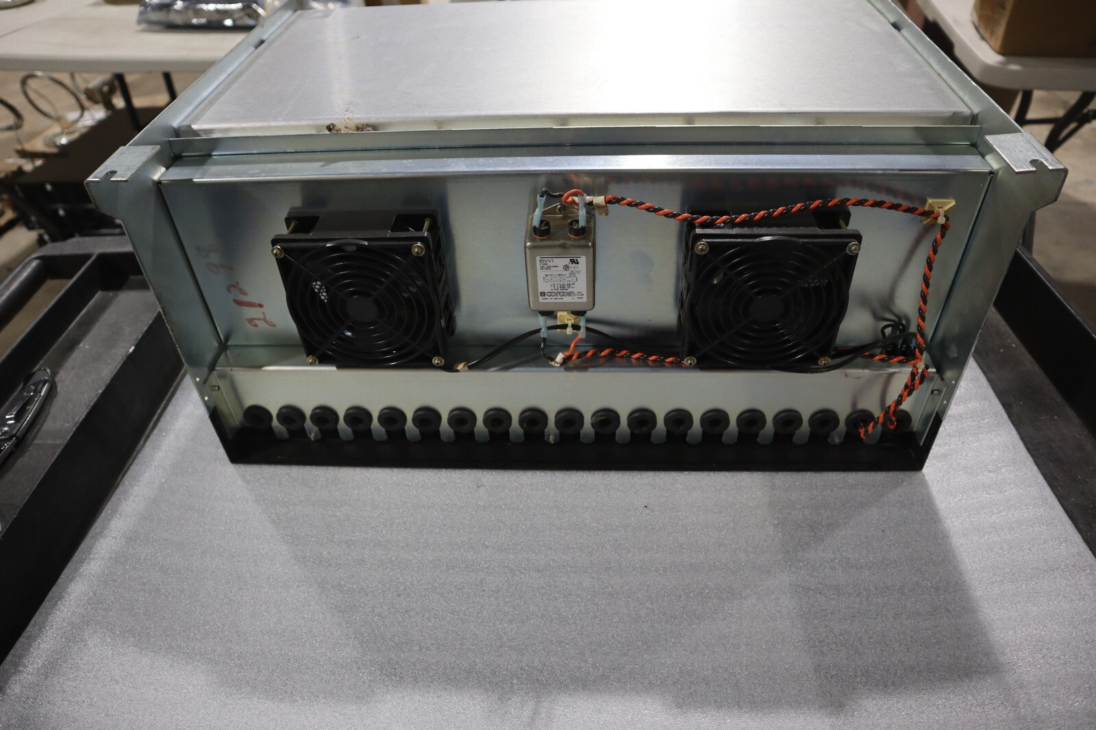 Used NEW Reliance Electric 57C331 Automax 16 Slot Rack 100/120v-ac STOCK G264