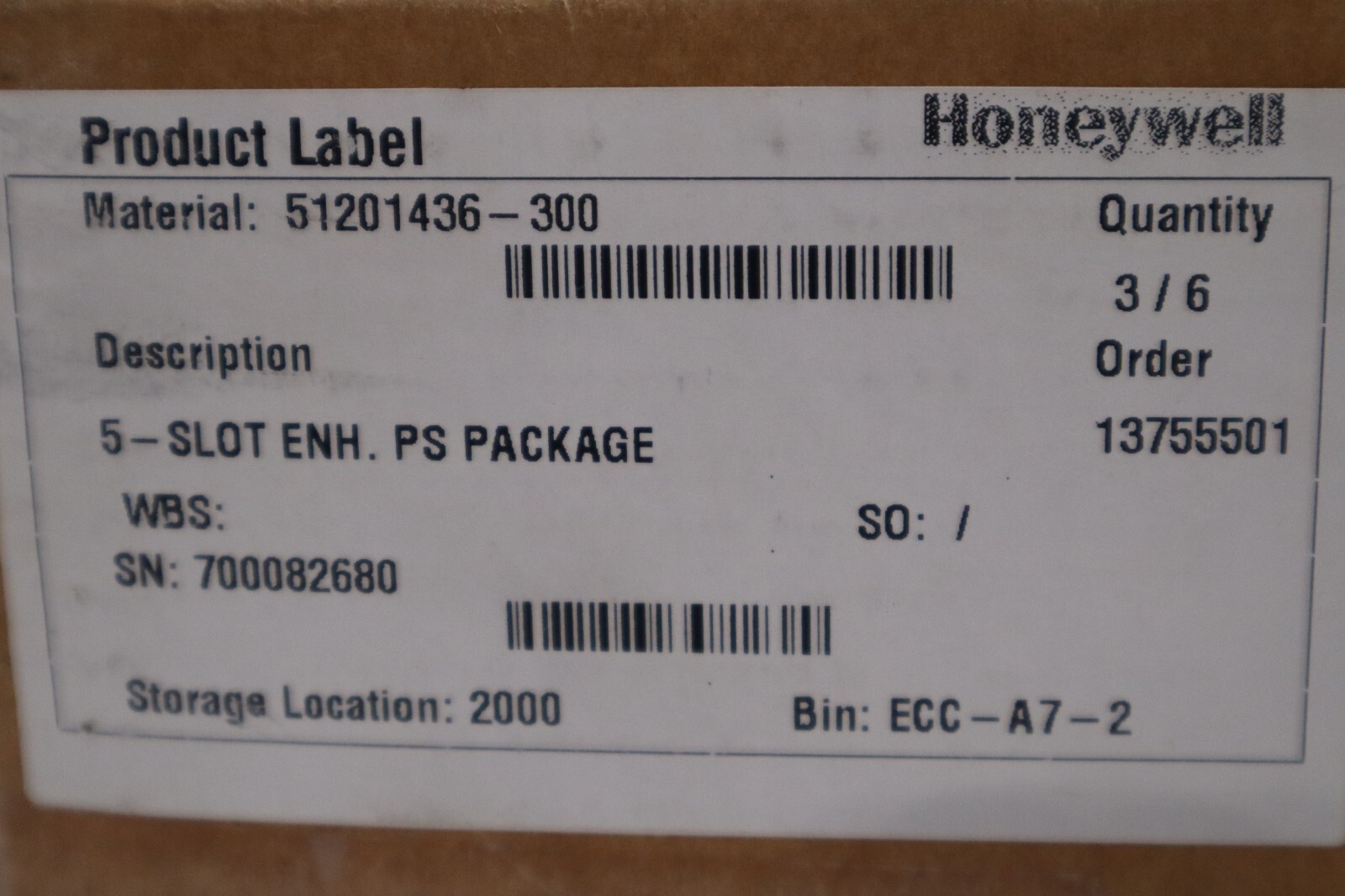 HONEYWELL 51201436-300 / 51201436300 POWER SUPPLY NEW IN BOX STOCK G366