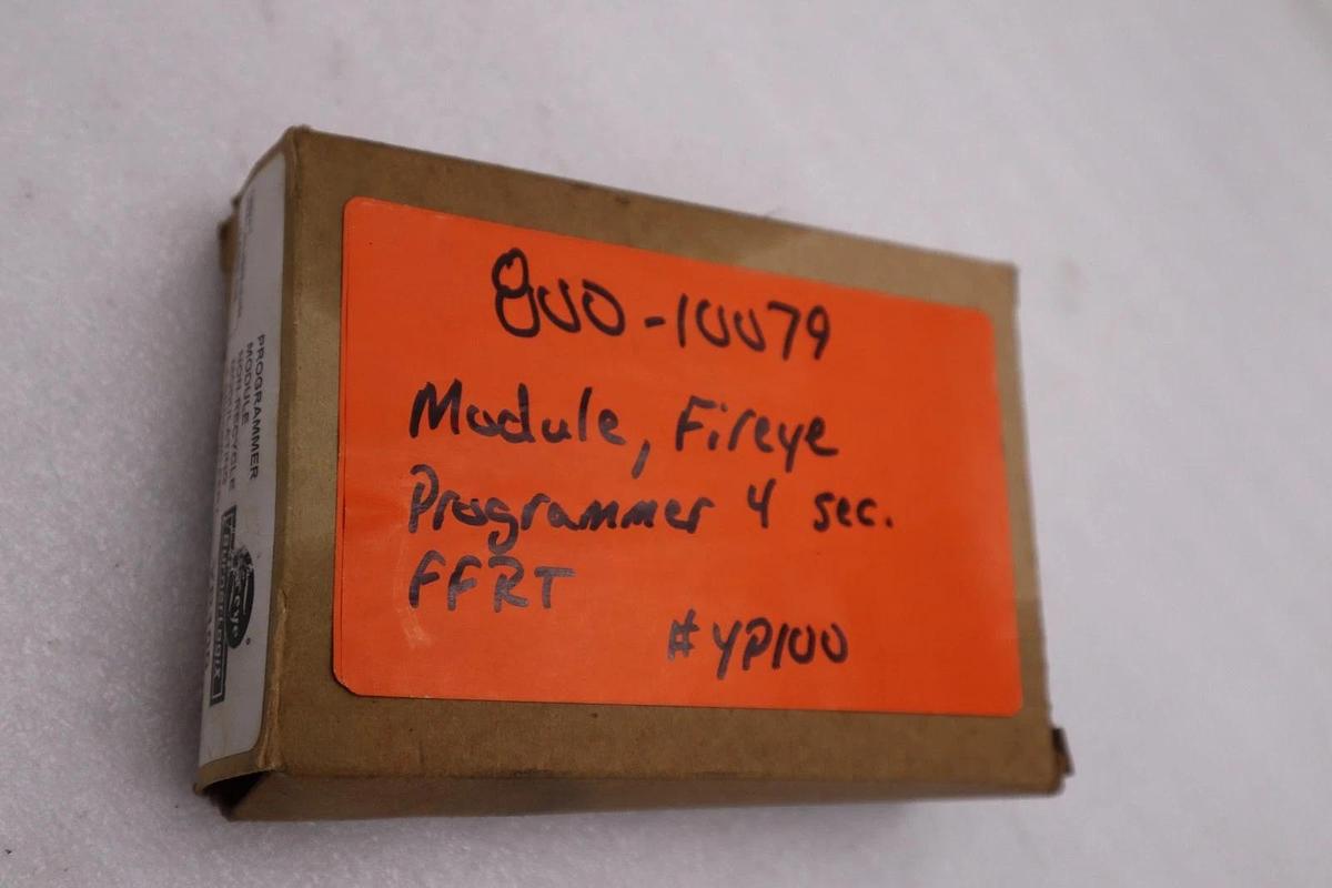 Used Fireye YP100 Programmer Module Non-Recycle Modulating 4 Second STOCK 2895A
