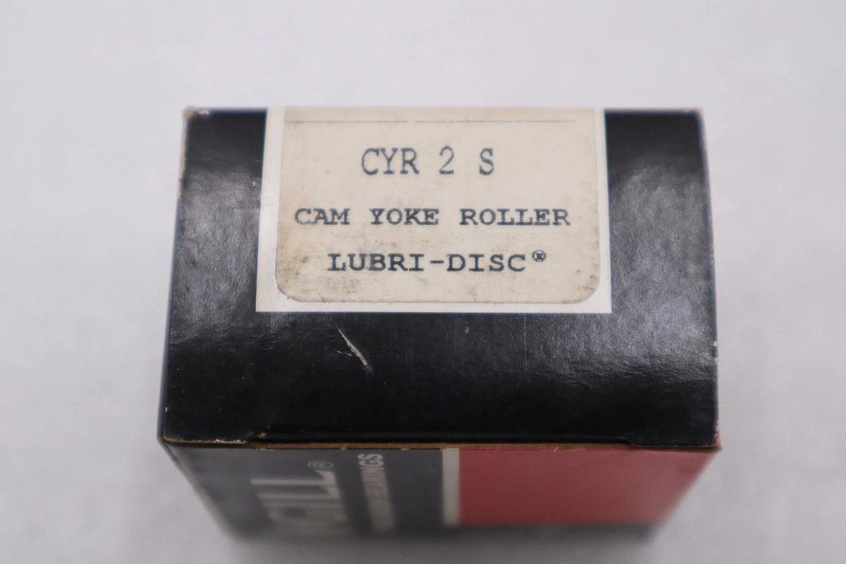 Used LOT OF 2 - McGill CYR2S/CYR 2 S 2" Yoke cam follower roller bearing  STOCK H827A