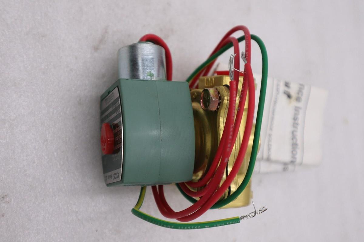 ASCO 8210G1 110/120V 5-200PSI 3/8" - NEW IN BOX - STOCK GF649A