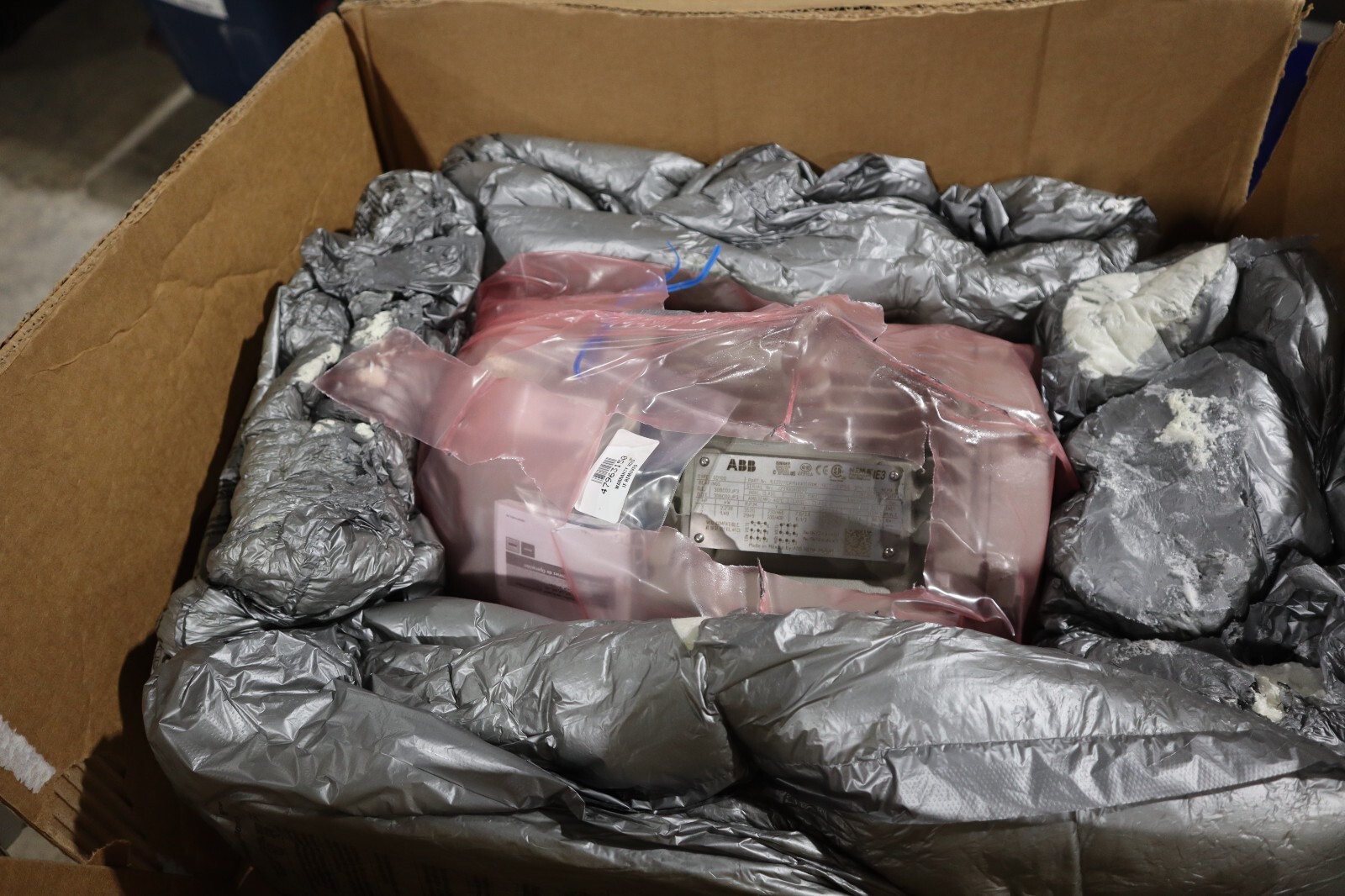 NEW ABB SD100 1LE23211CA114AA3 Ac Motor 182t 3ph 3hp 3520rpm STOCK HS-3