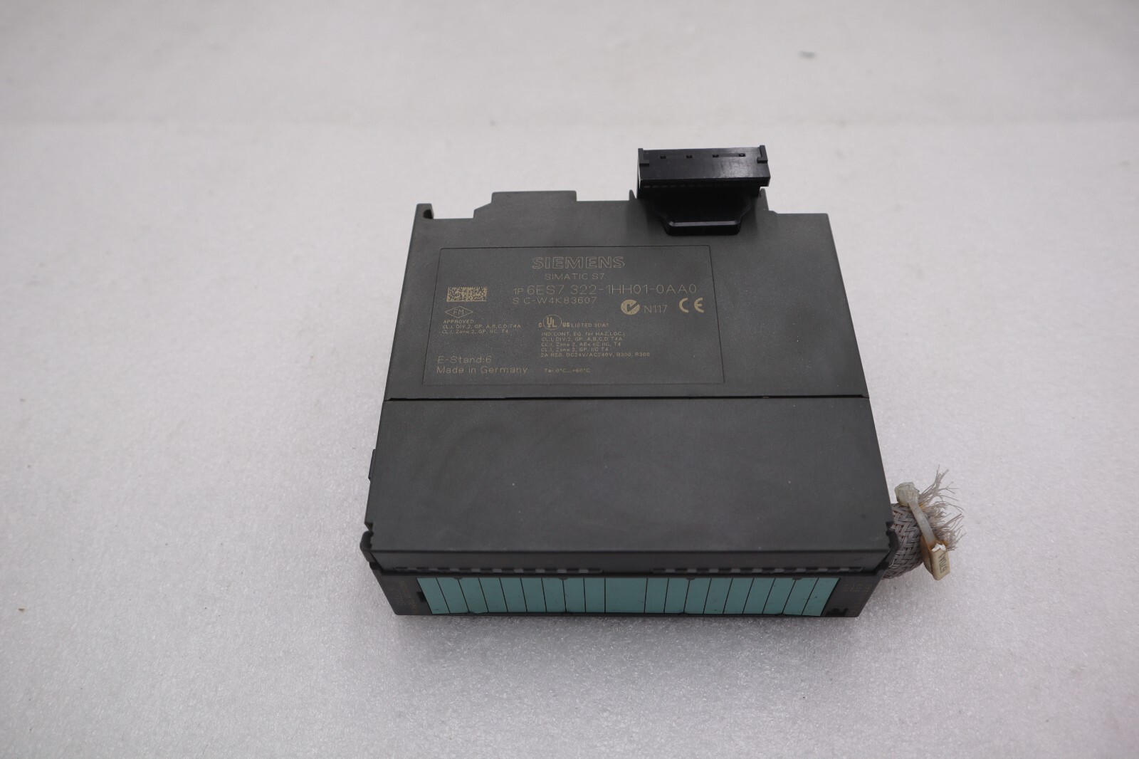 Used Siemens 6ES7 332-1HH01-0AA0 S7 Digital Output Module - 16pt Relay STOCK K-3502
