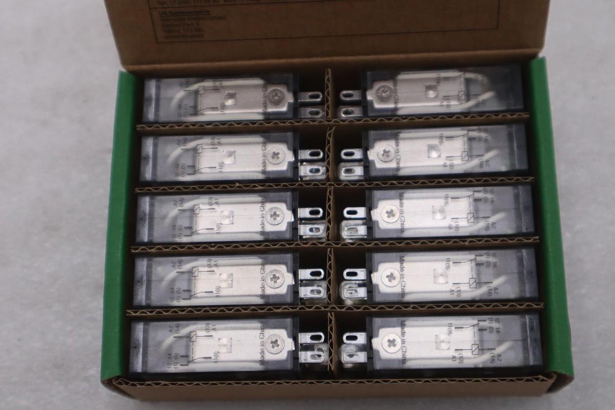 SCHNEIDER ELECTRIC RPM12BD BOX OF 10 UNITS NEW STOCK GF-363A