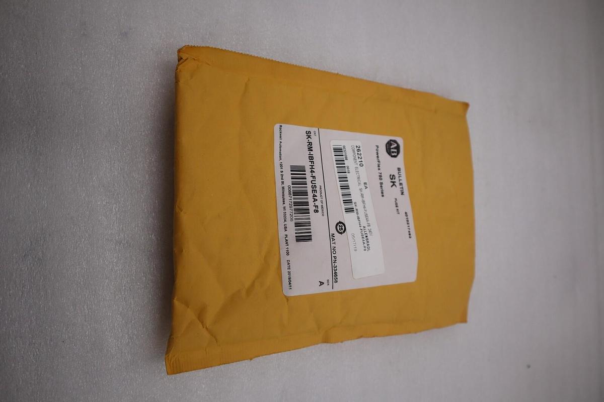 ALLEN BRADLEY NEW PowerFlex 750 Fuse Kit SK-RM-IBFH4-FUSE4A-F8 STOCK G837A