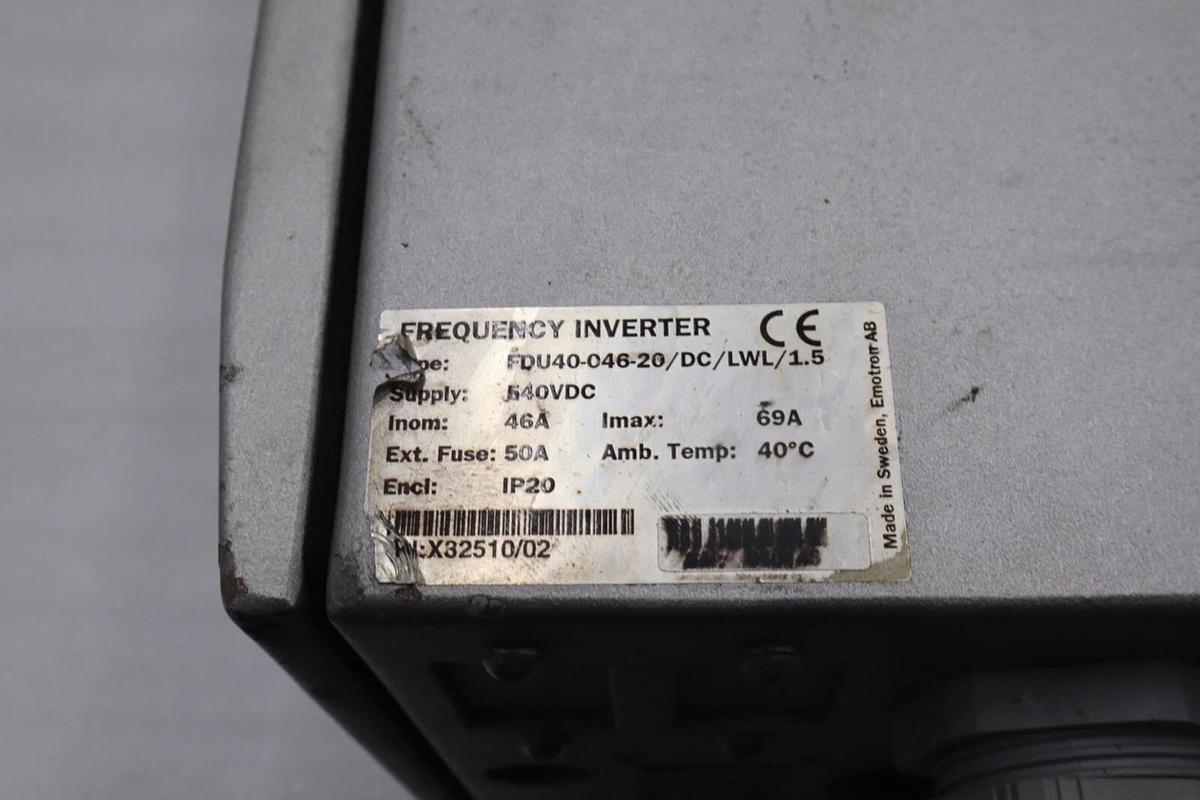Used Emotron Flow drive Speed control #2235