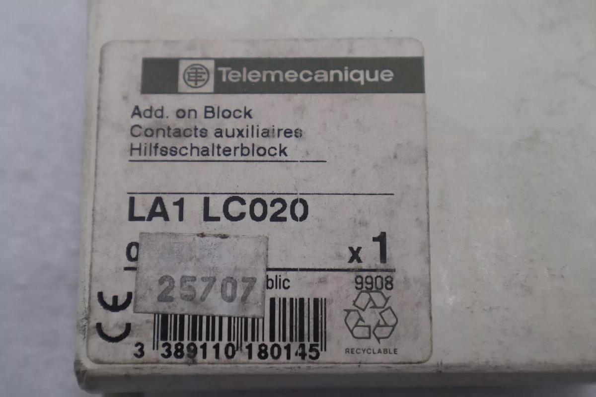 NEW OPEN BOX TELEMECANIQUE LA1 LC020 CONTACTS AUXILLIARIES STOCK L-441-C