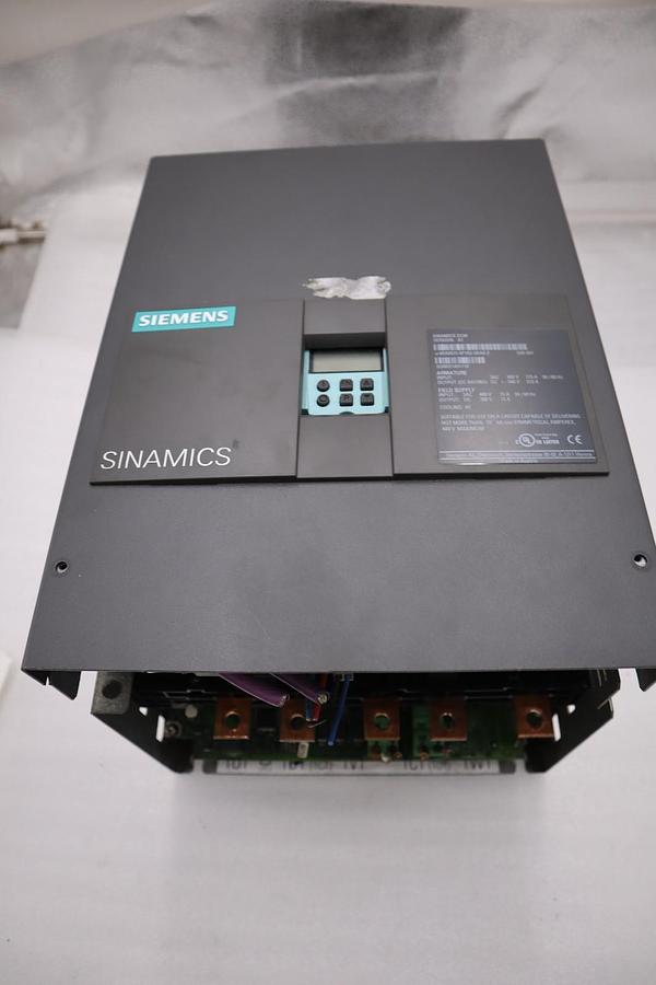 Used Siemens 6RA8075-6FV62-0AA0-Z G00 S01 DRIVE ARMATURE INPUT 50-480VAC - STK 5122CC
