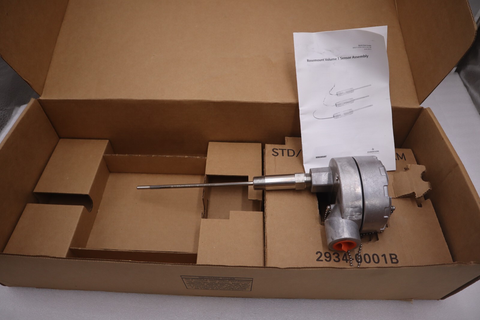 ROSEMONT 0068R21N00N075 EMERSON SENSOR STOCK #G-132A