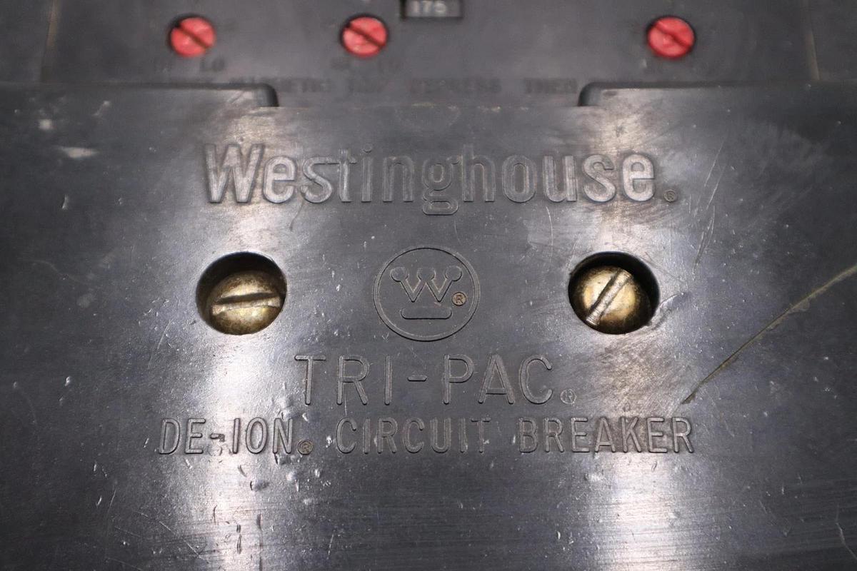 Used WESTINGHOUSE 400A 3 POLE 600V CIRCUIT BREAKER - LA3400PRF STOCK H1479