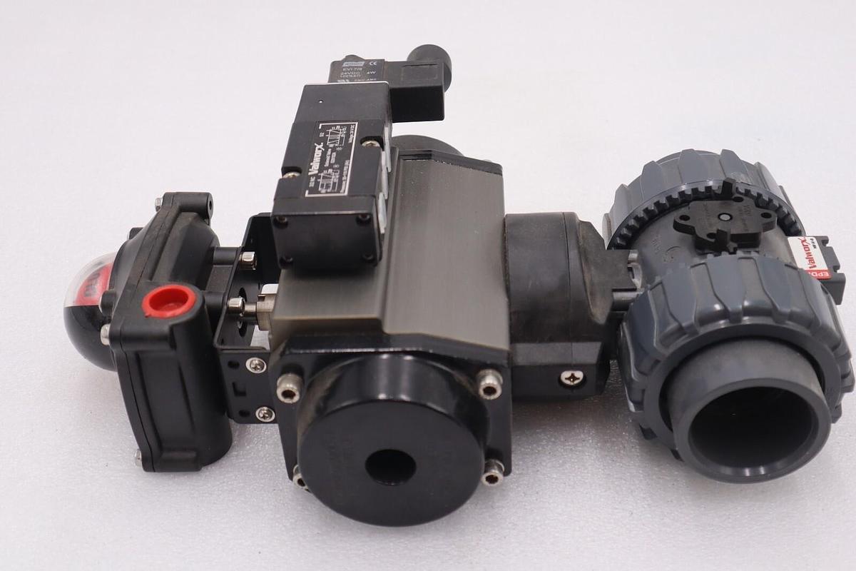 VALWORX 530175 AP075 PNEUMATIC ACTUATOR W/ 529102A SOLENOID 529910A VALVE #006-A