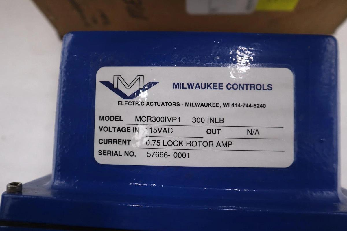 Used MILWAUKEE MCR300IVP1 300INLB 0.75 LOCK ROTOR ACTUATOR - STOCK GF233