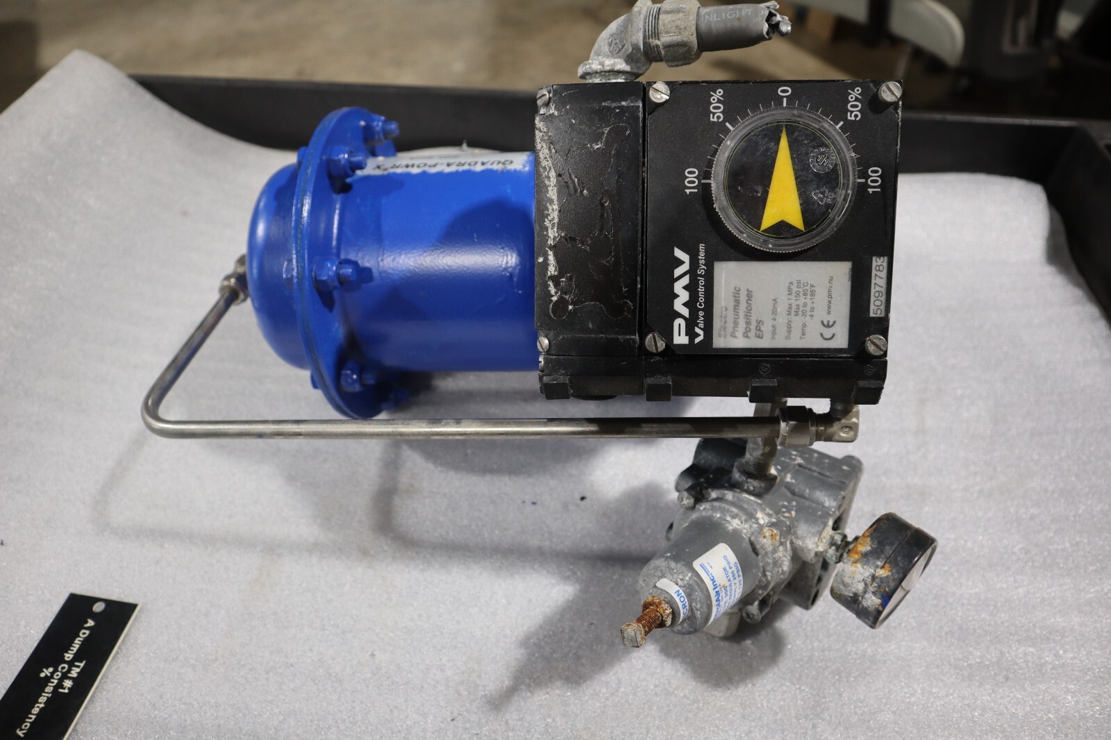 Used 1" Jamesbury Stainless Ball Valve QUADRA-POWR II STOCK S-620
