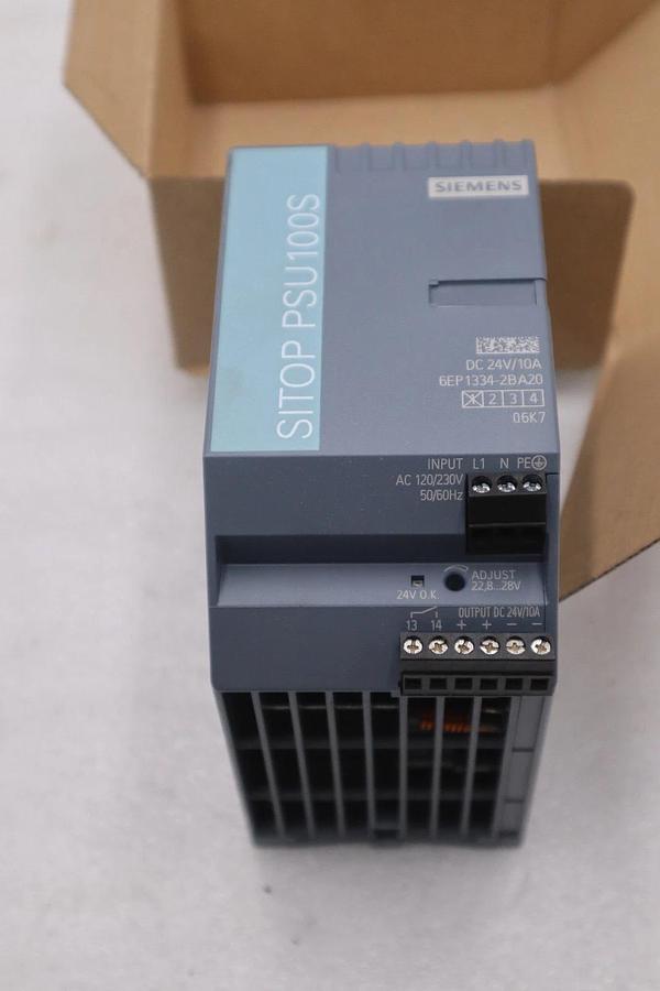 SIEMENS 6EP1334-2BA20 power supply, PSU100S, SITOP, NEW IN BOX STOCK GF-606A