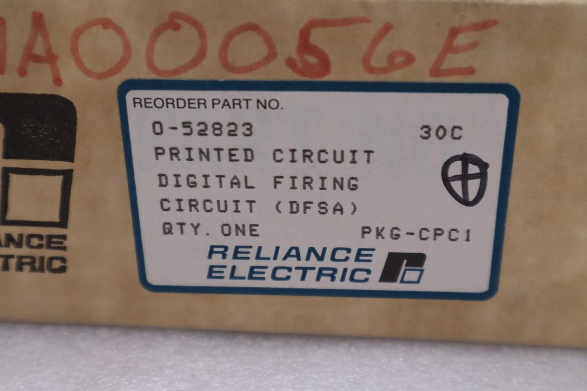 Used NEW OPEN BOX Reliance DFSA Digital Firing Circuit 0-52823 STOCK 821B